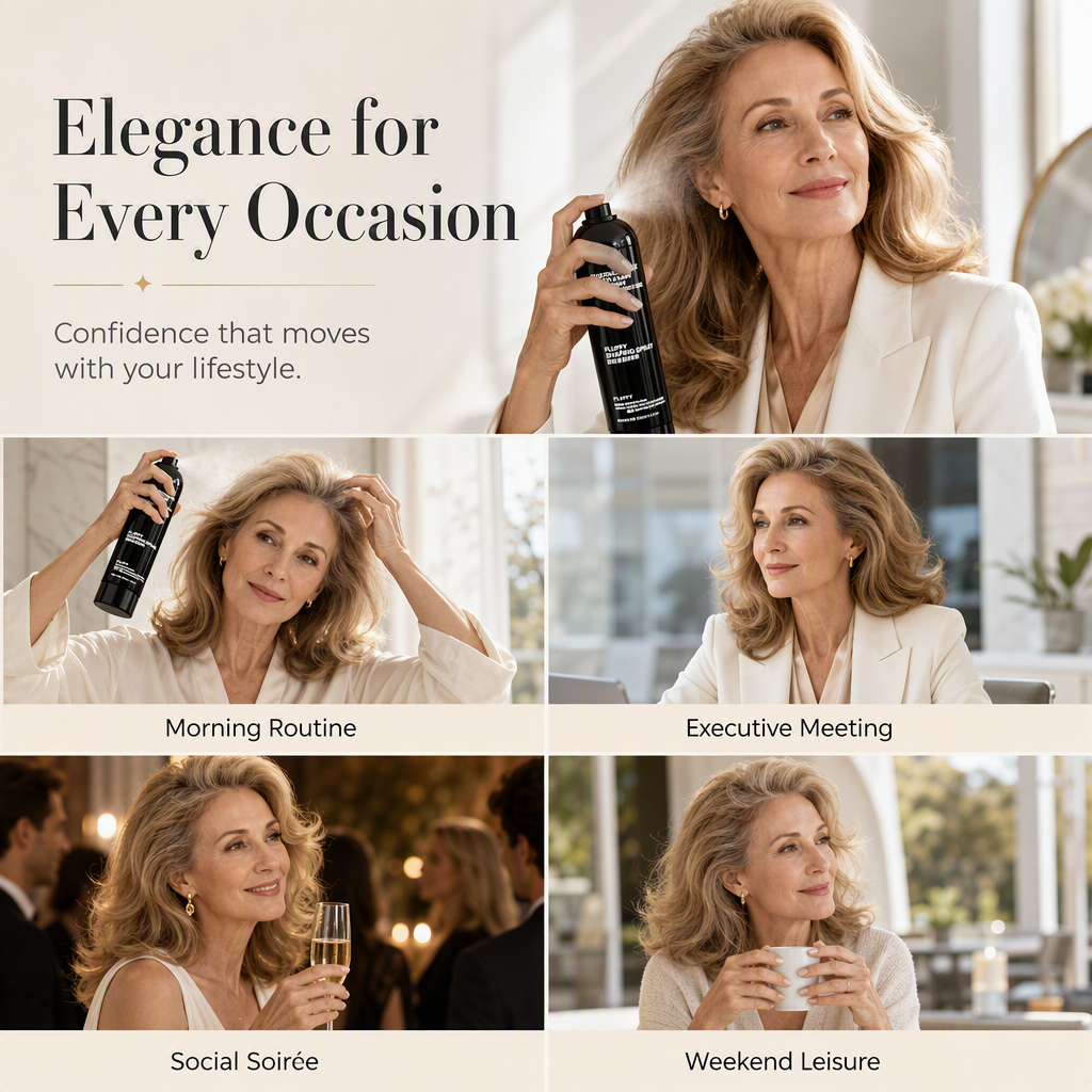 Rose® VolumeHairspray 1+1 GRATIS: Hurtig Tørring Og Langtidsholdbar Volumenspray