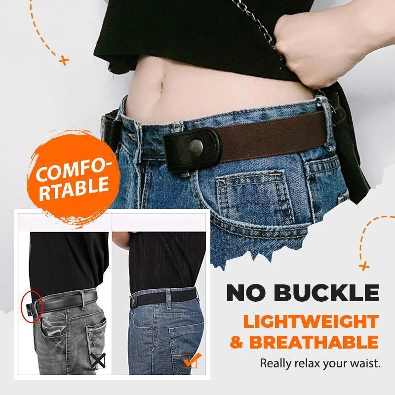 Icone™ ElasticBelt 1+1 GRATIS: Spændefri Usynlige Elastiske Taljebælter