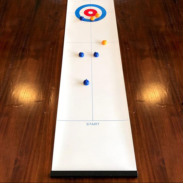 Kletshuts™ CurlingGame: Bordplade Curling Spil For Alle Aldre