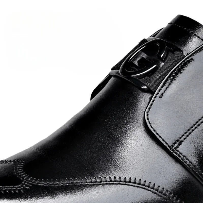 Happy™ ClassyShoes: Luksus Herre Læder Formelle Spidse Oxford Klassisk Sko
