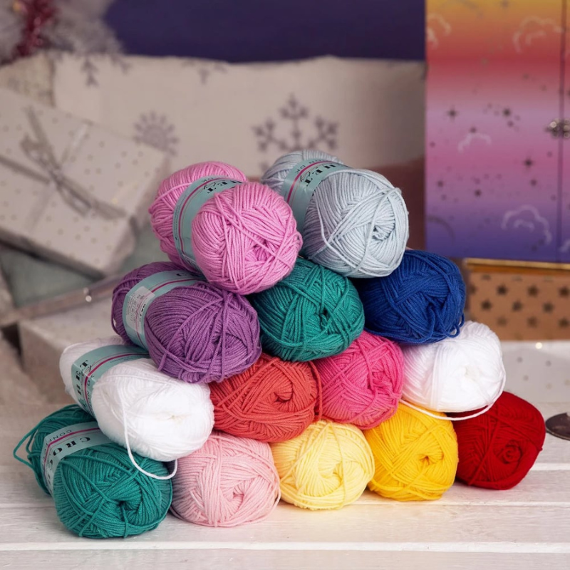 CrochetCalendar: Hækling Adventskalender 24 Dage Med Kreative Juleoverraskelser