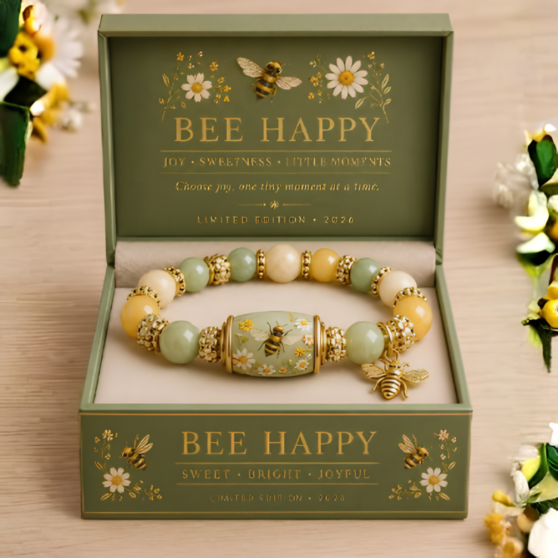 Jewelance™ BeadBracelet - Elegant Forårshave Perle Armbånd