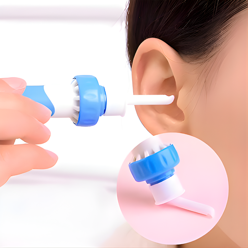EarCleaner 1+1 GRATIS: Skånsom Rengøring Bærbar Sug Og Vakuum Øre Renser Værktøj