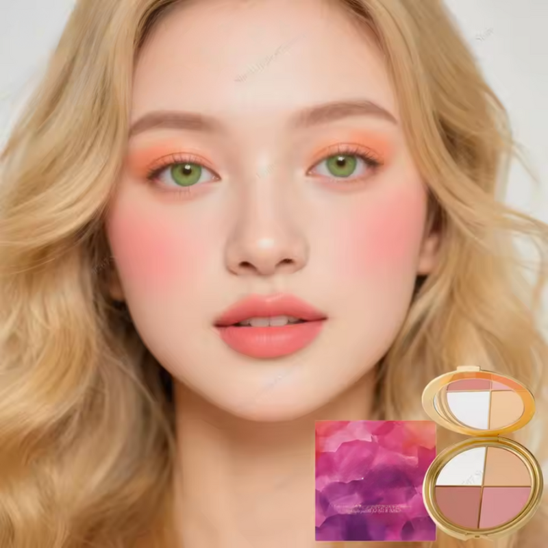 MultiPalette™ 1+1 GRATIS: Let Bland Alt-I-Én Ansigt Øjne Rouge Multi Palette