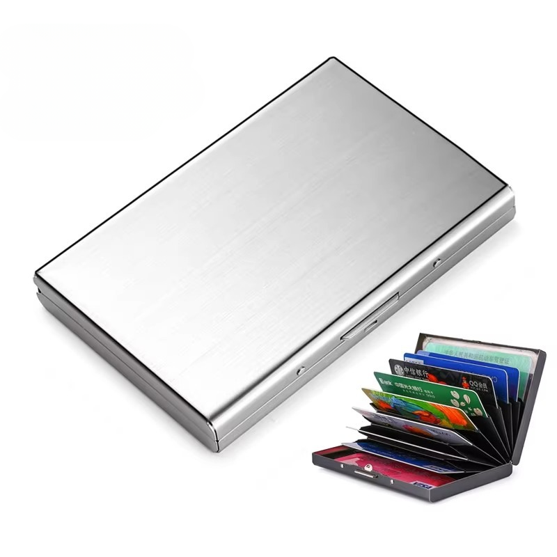 CardCase 1+1 GRATIS: Sikker 10-Slot RFID-Beskyttelse Kortholder