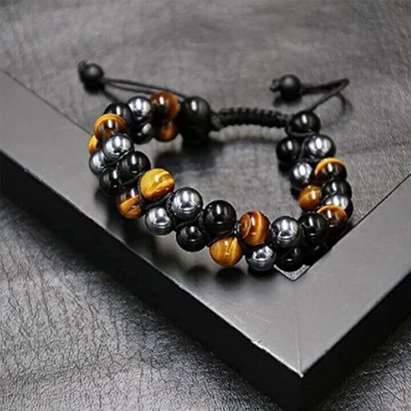 Jewelance™  ProtectionBracelet 1+1 GRATIS: Dobbelt Lag Tiger's Øje Beskyttelse Armbånd