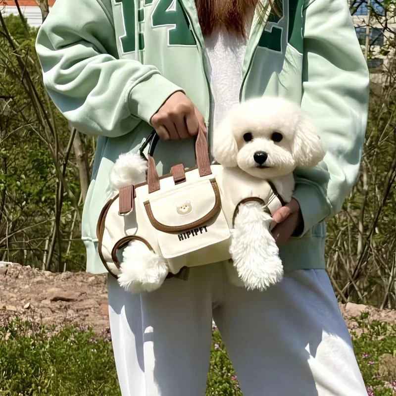 DogCatFri™ PetSling: Ventileret Crossbody Rejse Klar Kæledyr Slynge