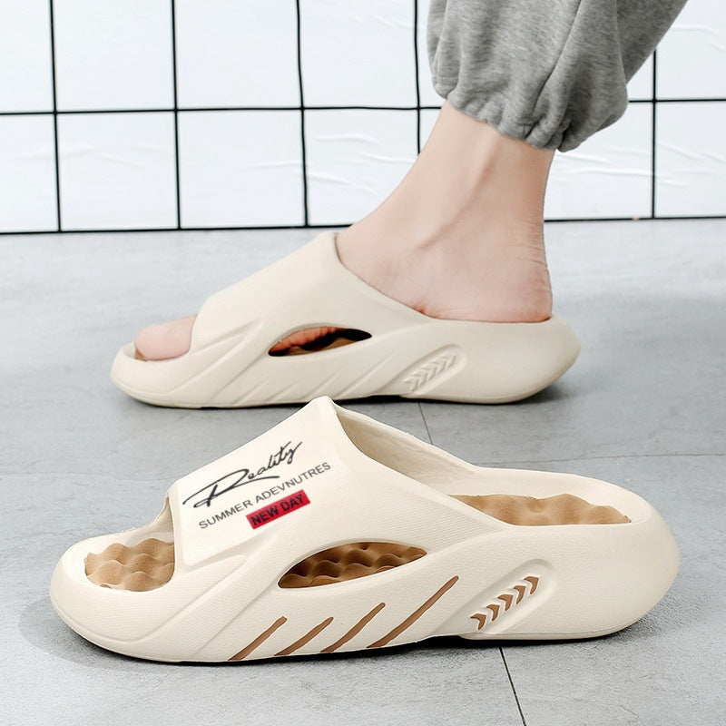 Happy™ CloudSlippers: Komfortable Skridsikre Skybløde Slippers Til Mænd
