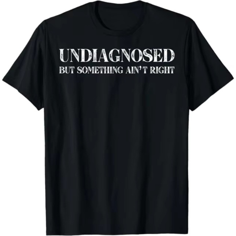 Icone™ SloganShirt: Personlighedsudtalelse Slogan T-Shirt Til Mænd Og Kvinder