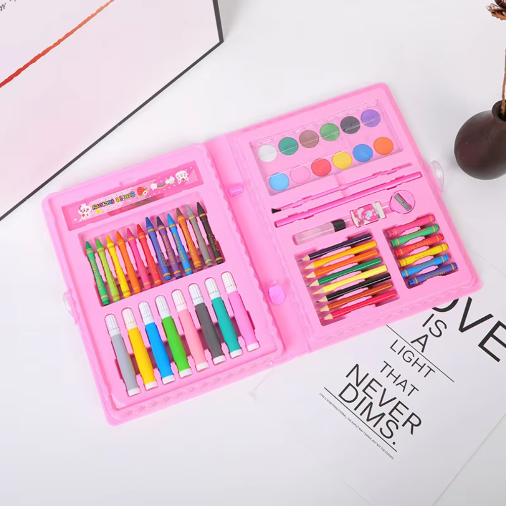 Kletshuts™ ColoringSet: Forbløffende Bærbar Børn Farvelægning Kit