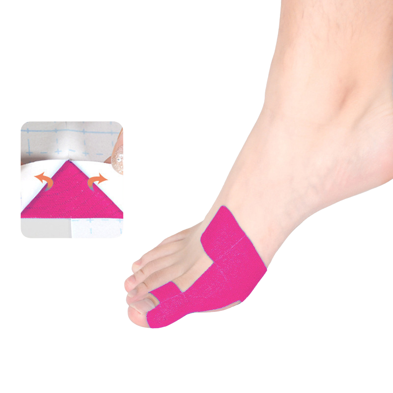 ToeBandage: Komfortabel Tåjusteringsbandage Støtte Sæt