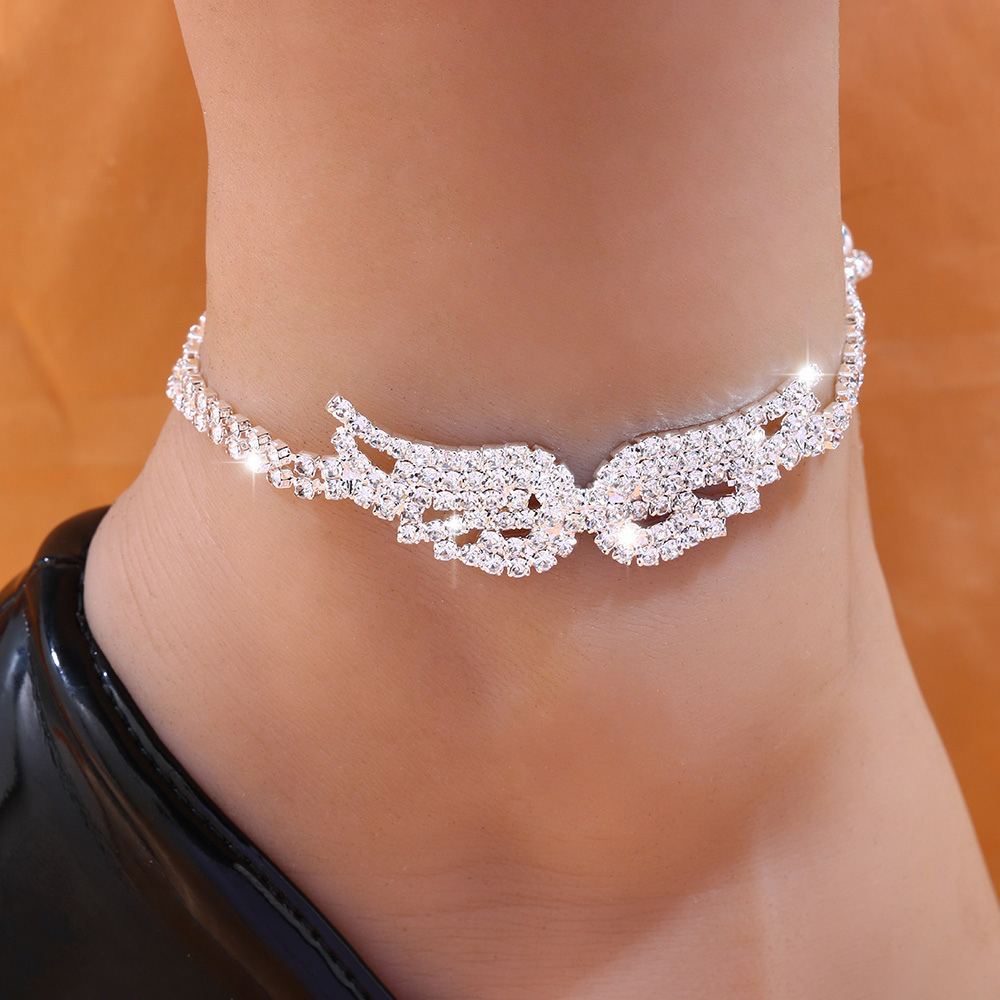 Jewelance™ WingsAnklet 1+1 GRATIS: Stilfuld Mode Rhinestone Engel Vinger Anklet