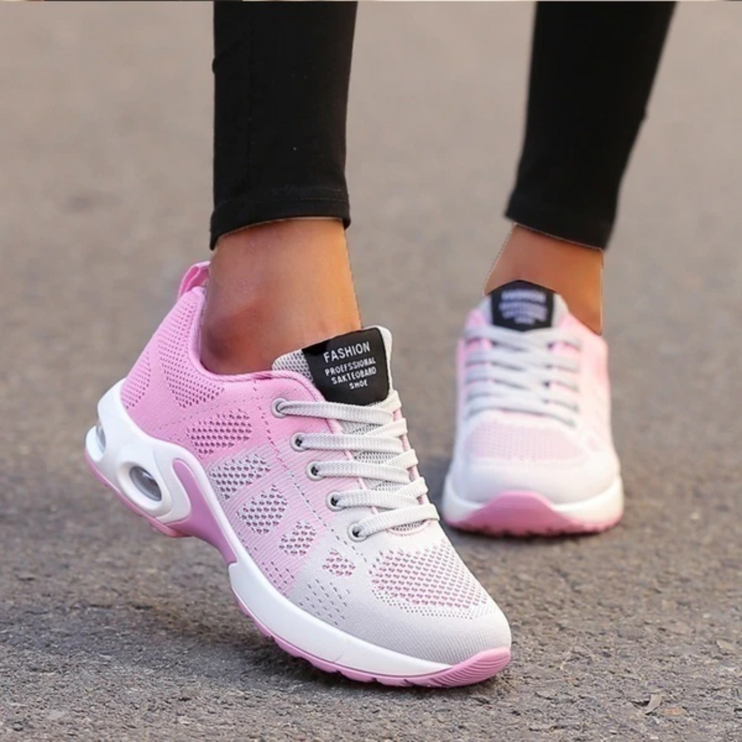 Yrsa sneakers med luftpolstret sål – produktbillede 7