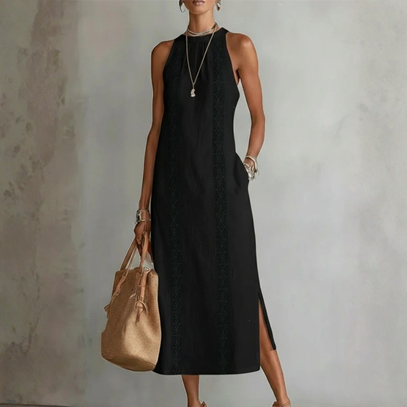 Icone™ HalterDress - Elegant Casual Komfortabel Fit Mode Halter Midi Kjole