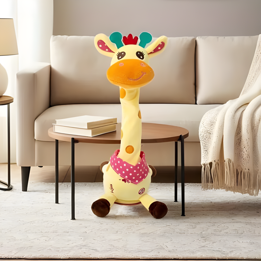 Kletshuts™ DancingGiraffe: Interaktiv Musik Leg Og Dansende Giraf Børn Legetøj