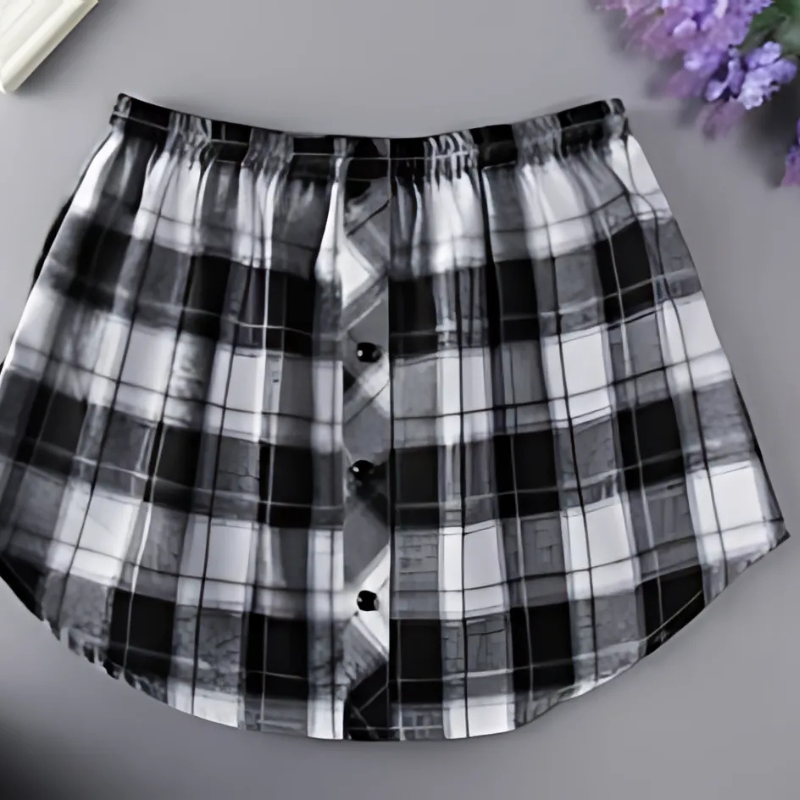 Icone™ WaistSkirt 1+1 GRATIS: Chic Bluse Forlænger Højtaljet Nederdel Til Damer