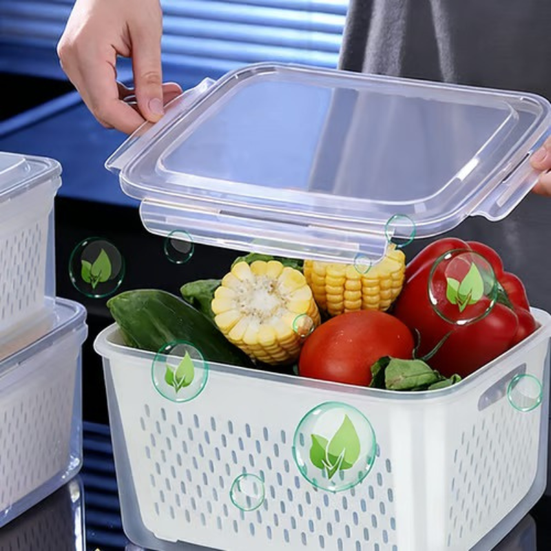 Globetrek° FoodStorage: Stabelbare Tætsluttende Fødevarebeholdere