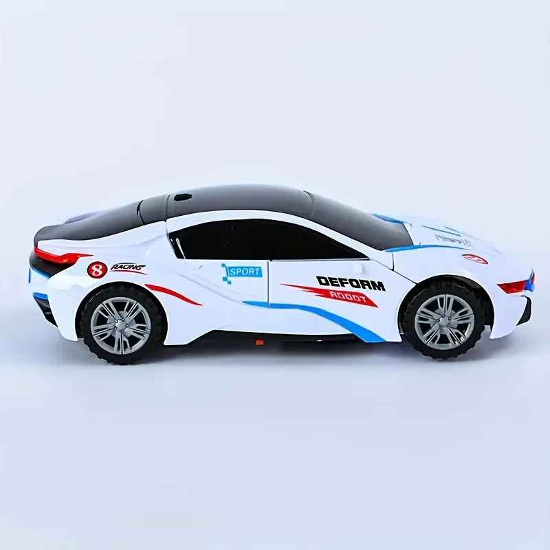 Kletshuts™ TransformerCar: Højtydende Bil-Til-Robot 2-I-1 Transformer Billegetøj