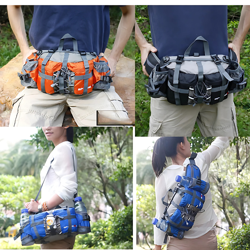 Icone™ AdventureBag: Multifunktionel Udendørs Eventyr Gear Taske