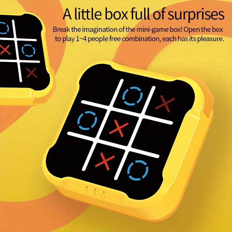 Kletshuts™ FunTicTacToe: Interaktivt Elektronisk Tic-Tac-Toe Spil For Alle Aldre