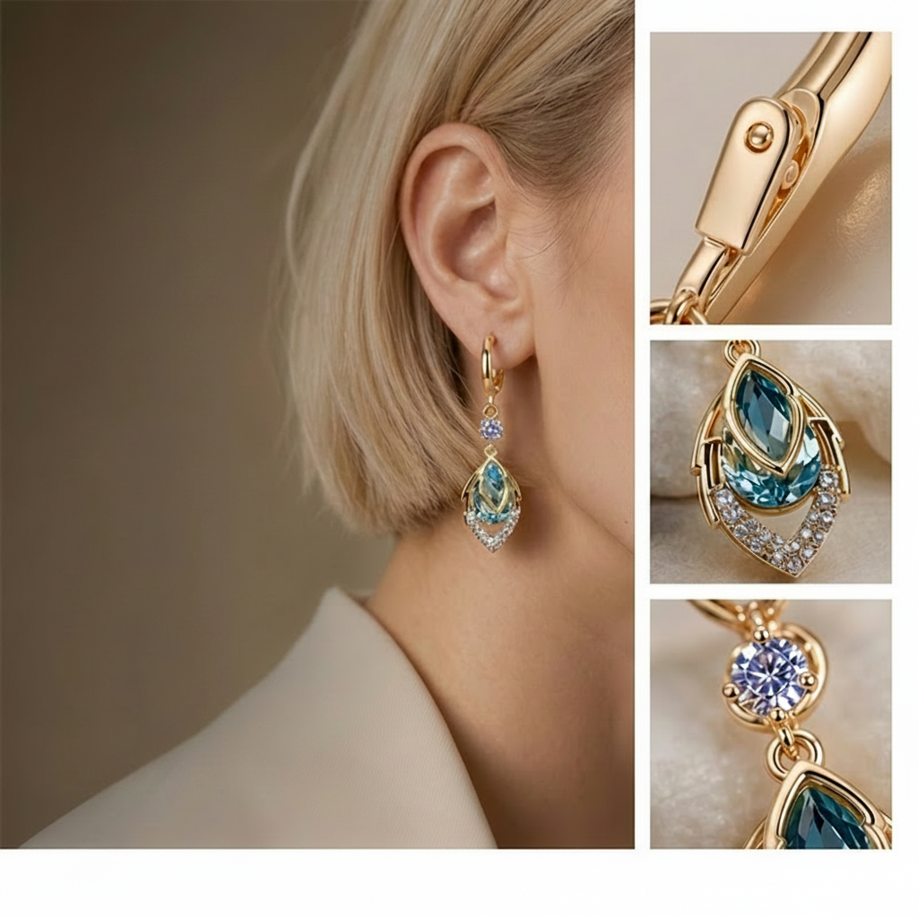 Jewelance™  HoopEarrings 1+1 GRATIS: Elegant Kvinders Hoop Øreringe Mode Smykker
