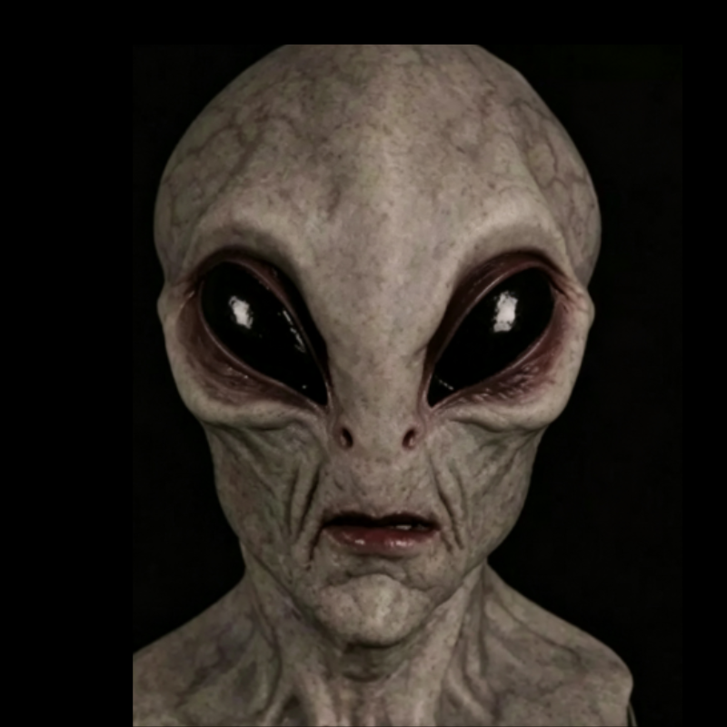 AlienMask - Halloween Kostume Ultra-Realisme Alien Maske