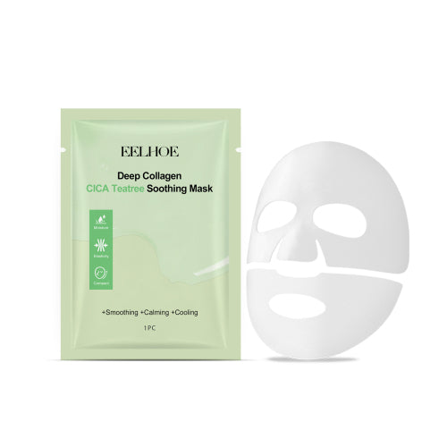 Kollagen tetræ arkmaske med centella