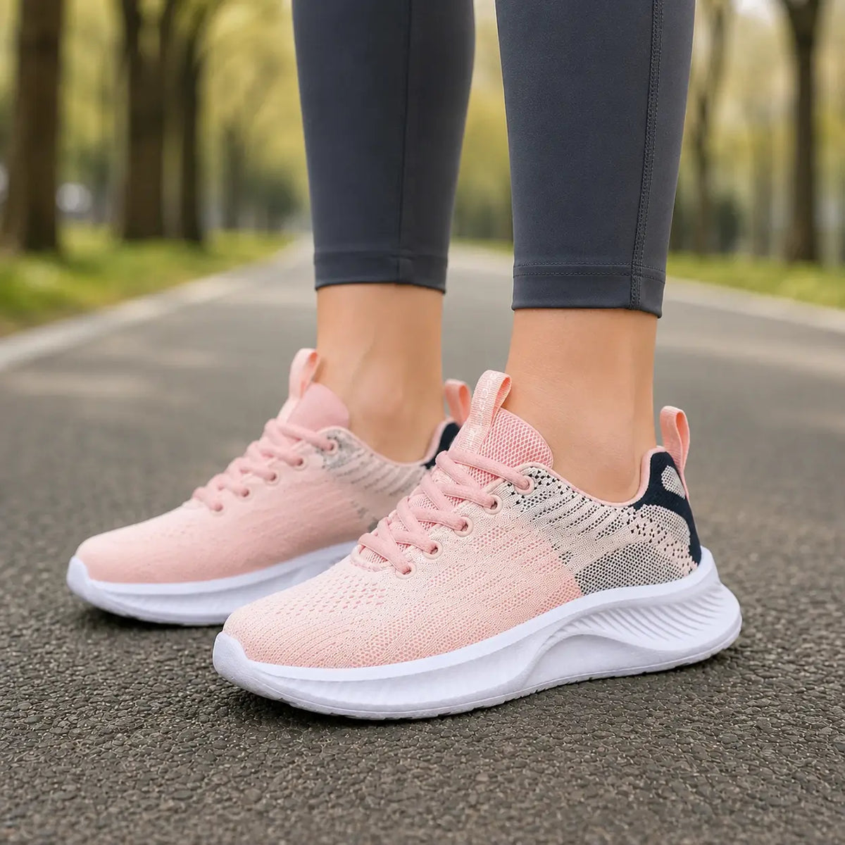 Ortopædiske sneakers til damer til gåture udendørs