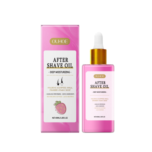 Jordbær aftershave-olie med jojoba
