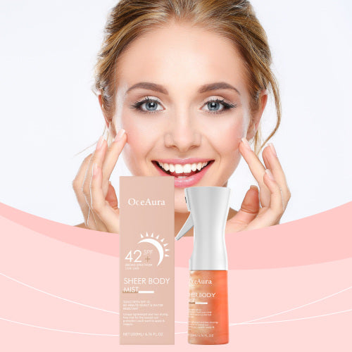 Fugtgivende bodyspray, klistrer ikke