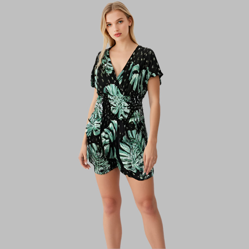 Icone™ ComfyJumpsuit: Hele Dagen Komfort Afslappet Pasform Casual Kort Jumpsuit