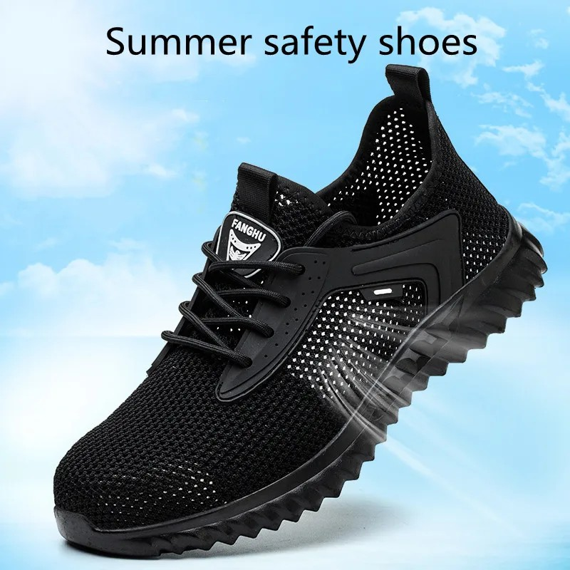 Happy™ BreathableShoes: Åndbare Komfortable Klassiske Stile Arbejdssikkerhedssko