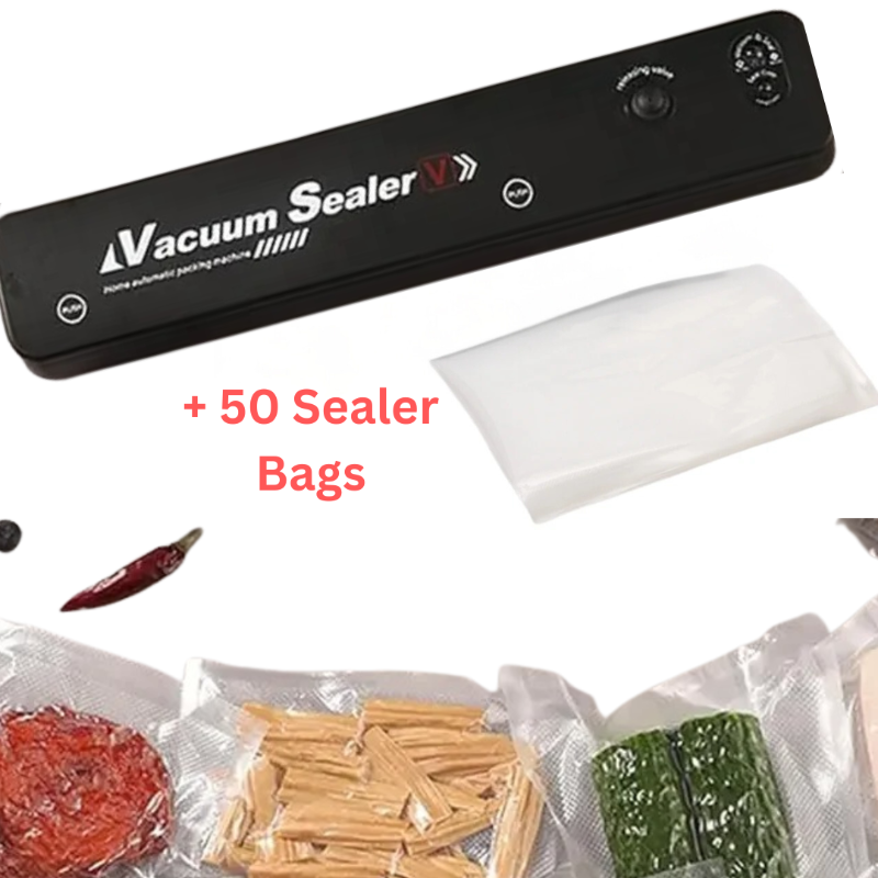 Globetrek° VacuumSealer: Automatisk Vakuum Sealer Mad Emballage Maskine