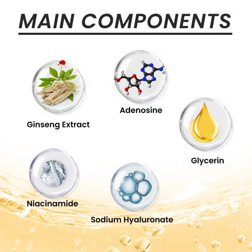 Ginseng essens-toner med niacinamid