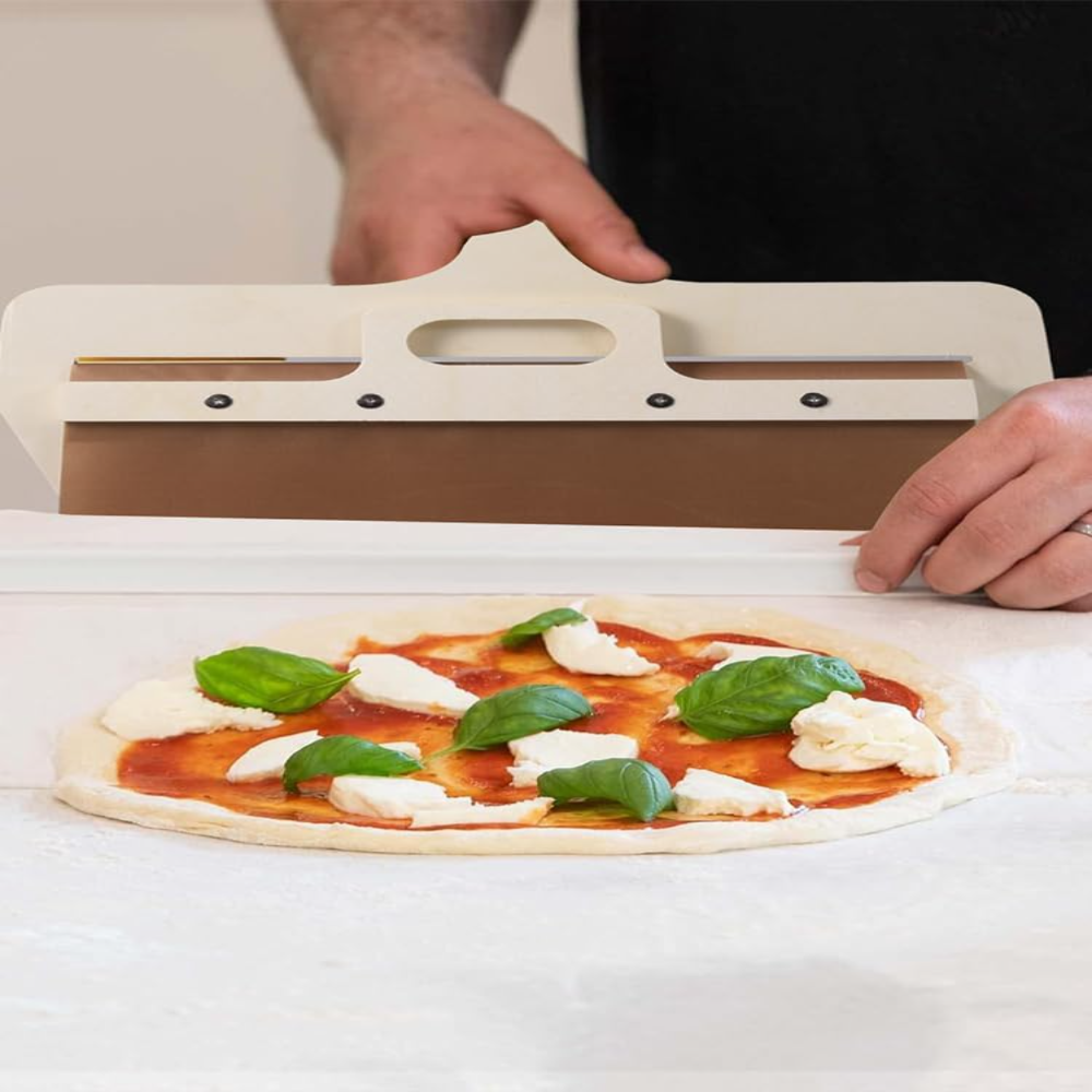 Globetrek° PizzaPeel: Høj kvalitet Non-stick Pizza Slide Peel Køkken Værktøj
