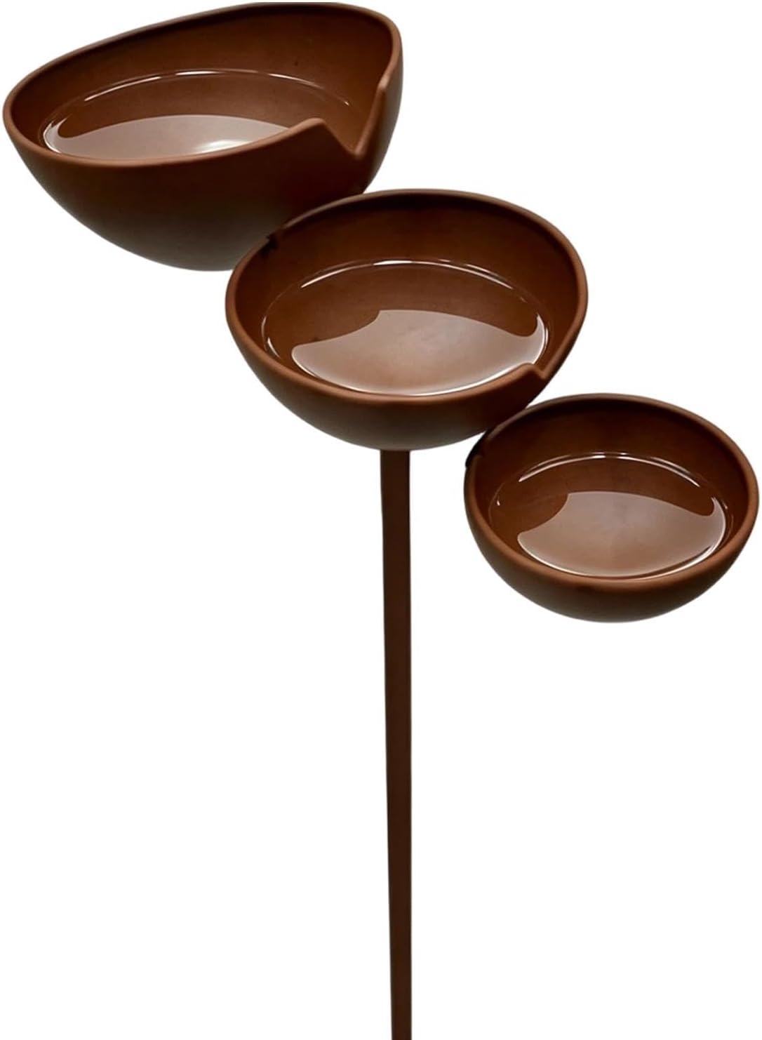 DrinkingStation: Vintage Elegant Tre-Tiers Havefugle Drikke Station
