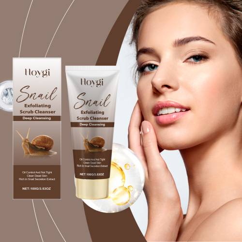 Snegle fugtgivende ansigtsrens