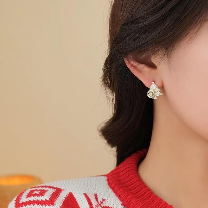 Jewelance™ SnowflakeEarrings 1+1 GRATIS - Elegant Jule Rotérbar Snefnug Mode Øreringe