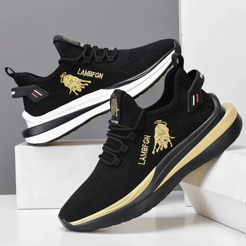 Happy™ ComfyStride: Mænds Moderne Letvægts Åndbare Comfy Stride Sko