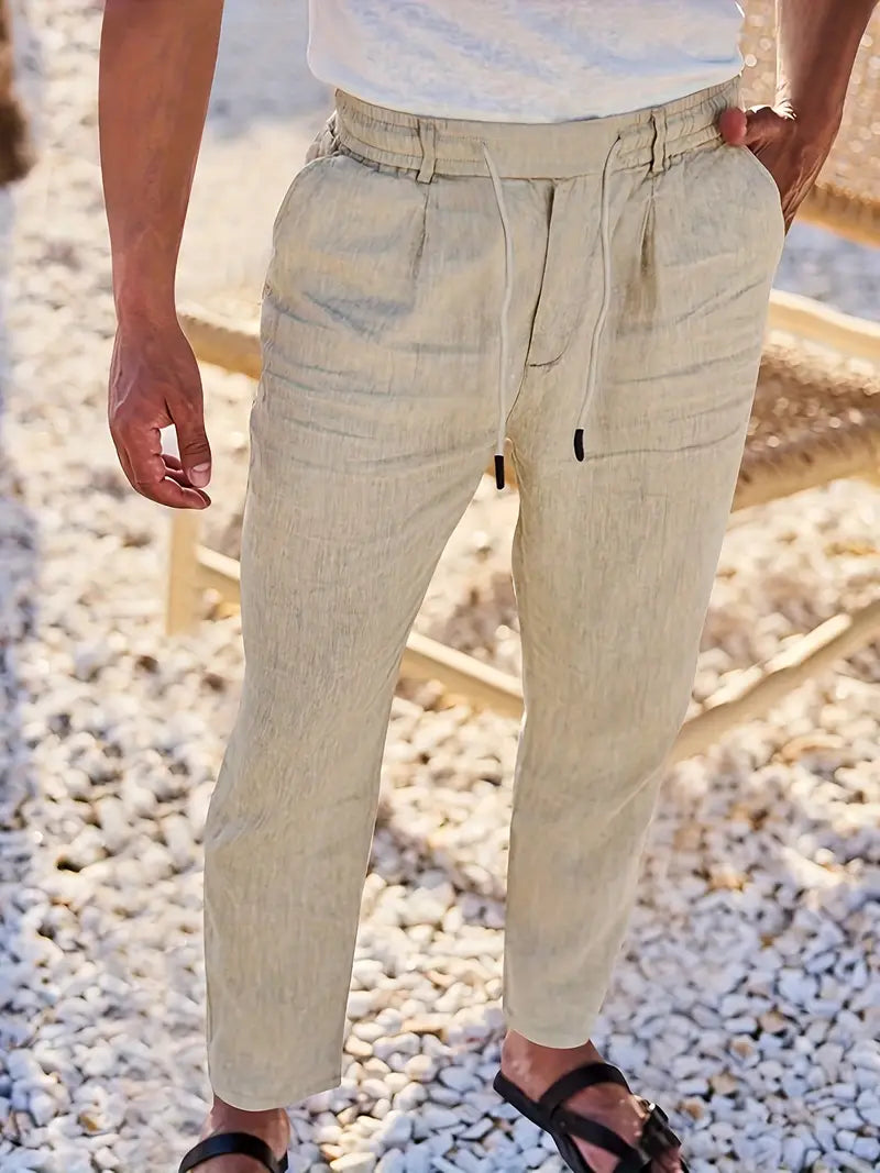 Icone™ ComfyPants: Casual Bukser Med Snøre I Taljen Til Mænd