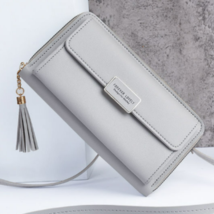 Icone™ WalletBag: Konvertibel Stor Tegnebog Slynge Taske