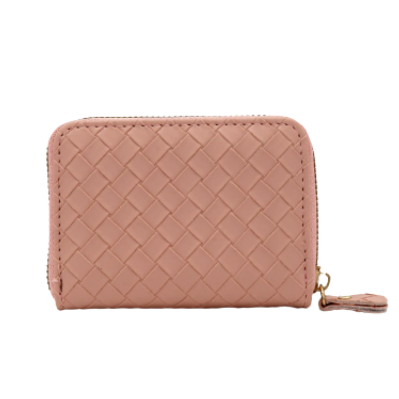 Icone™ WovenWallet - Minimalistisk Vævet Design Bilnøgle- Og Kortpung