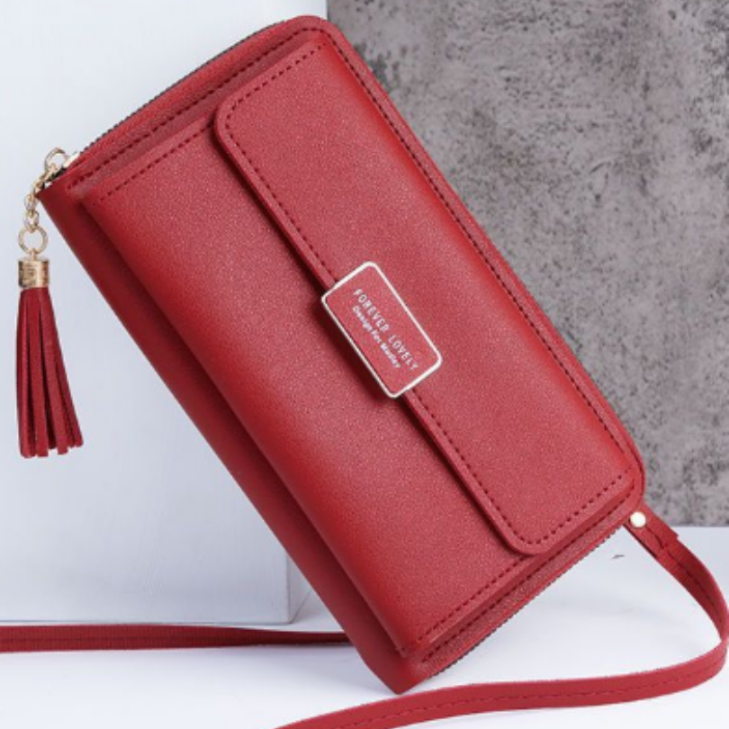 Icone™ WalletBag: Konvertibel Stor Tegnebog Slynge Taske