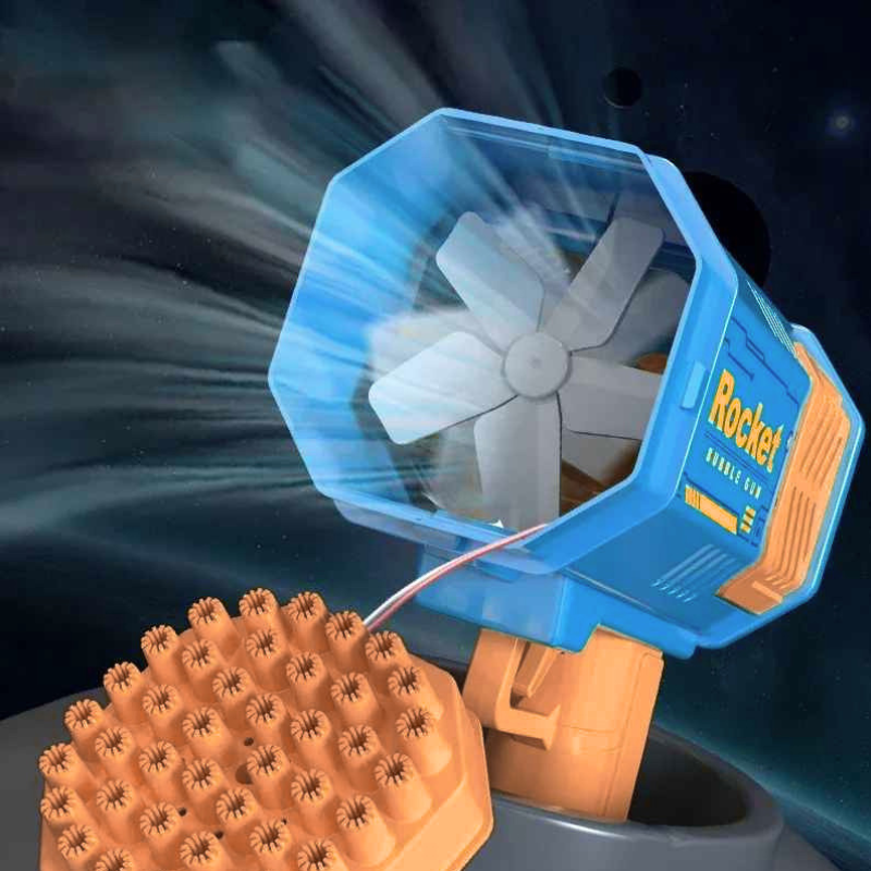 Kletshuts™ BubbleGun – Automatisk Sæbe Raket Boble Pistol Blæser Legetøj