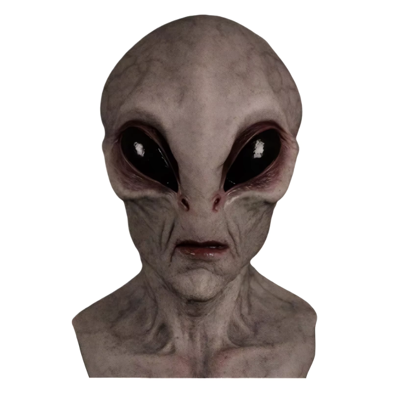 AlienMask - Halloween Kostume Ultra-Realisme Alien Maske