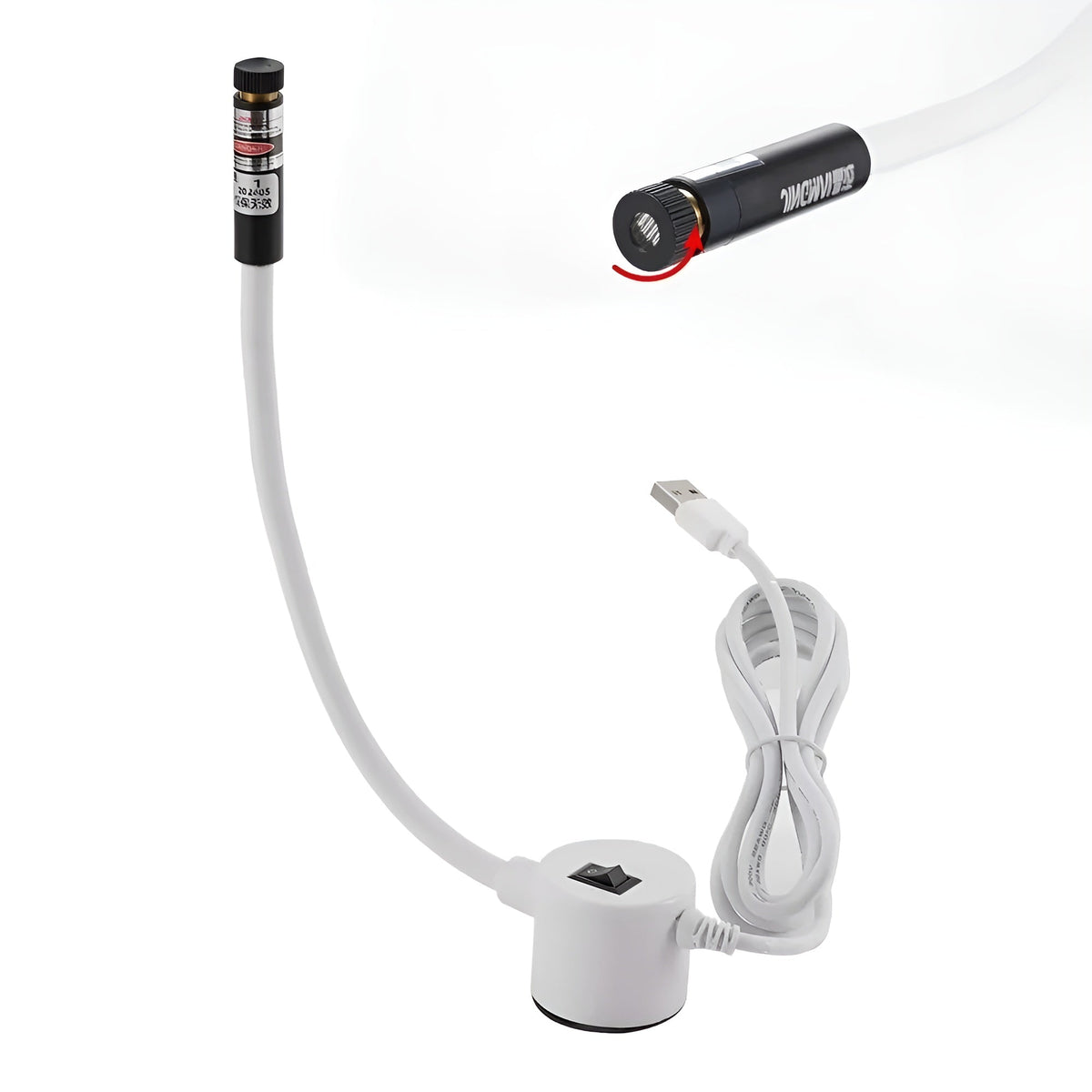 Globetrek° SewingLight: Magnetisk Fleksibel Svanehals LED Sy-Lys