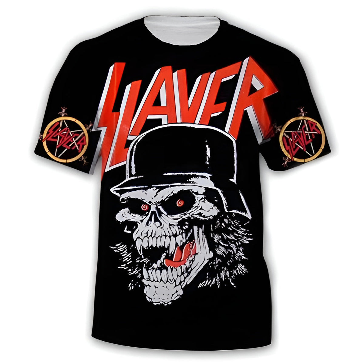 Icone™ SlayerShirt: Ultimativ Komfort Moderne Pasform Daglig Slayer Shirt