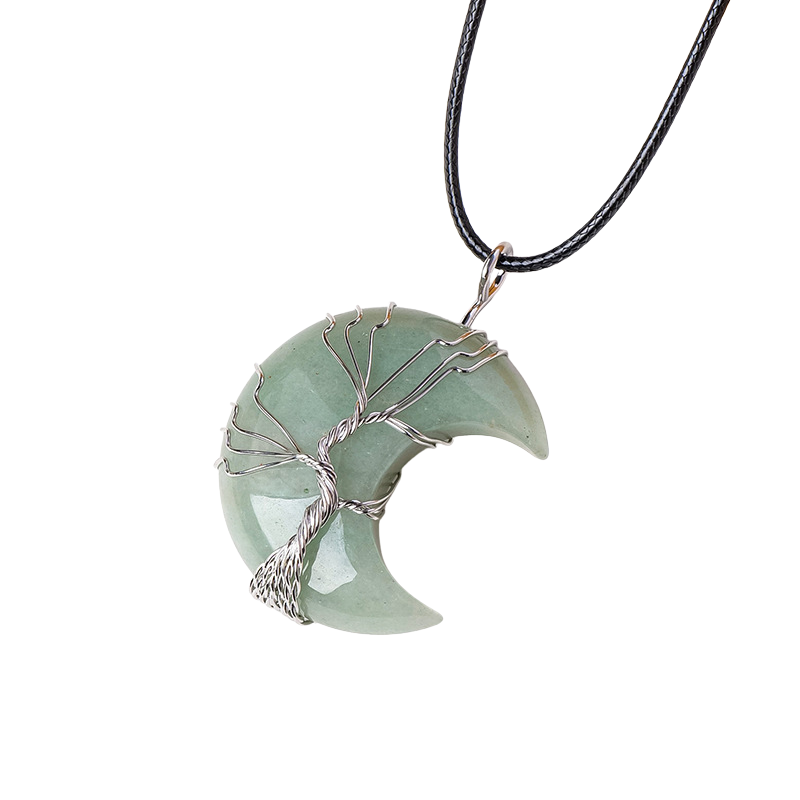 Jewelance™ RootedNecklace 1+1 GRATIS - Rodfæstet Crescent Måne Vedhæng Halskæde