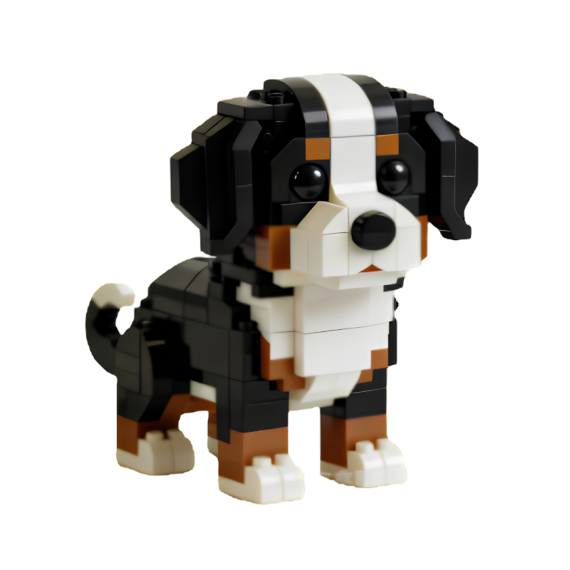 Kletshuts™ DachshundBlocks - Miniature DIY Dachshund Bygge Sæt