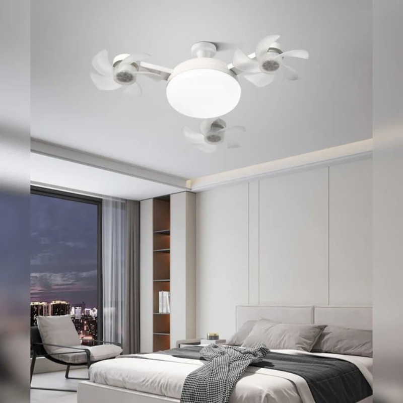 Ledsen™ LuminousFan: Smart Lys Og Kølig Luft Komfort Luminous Fan